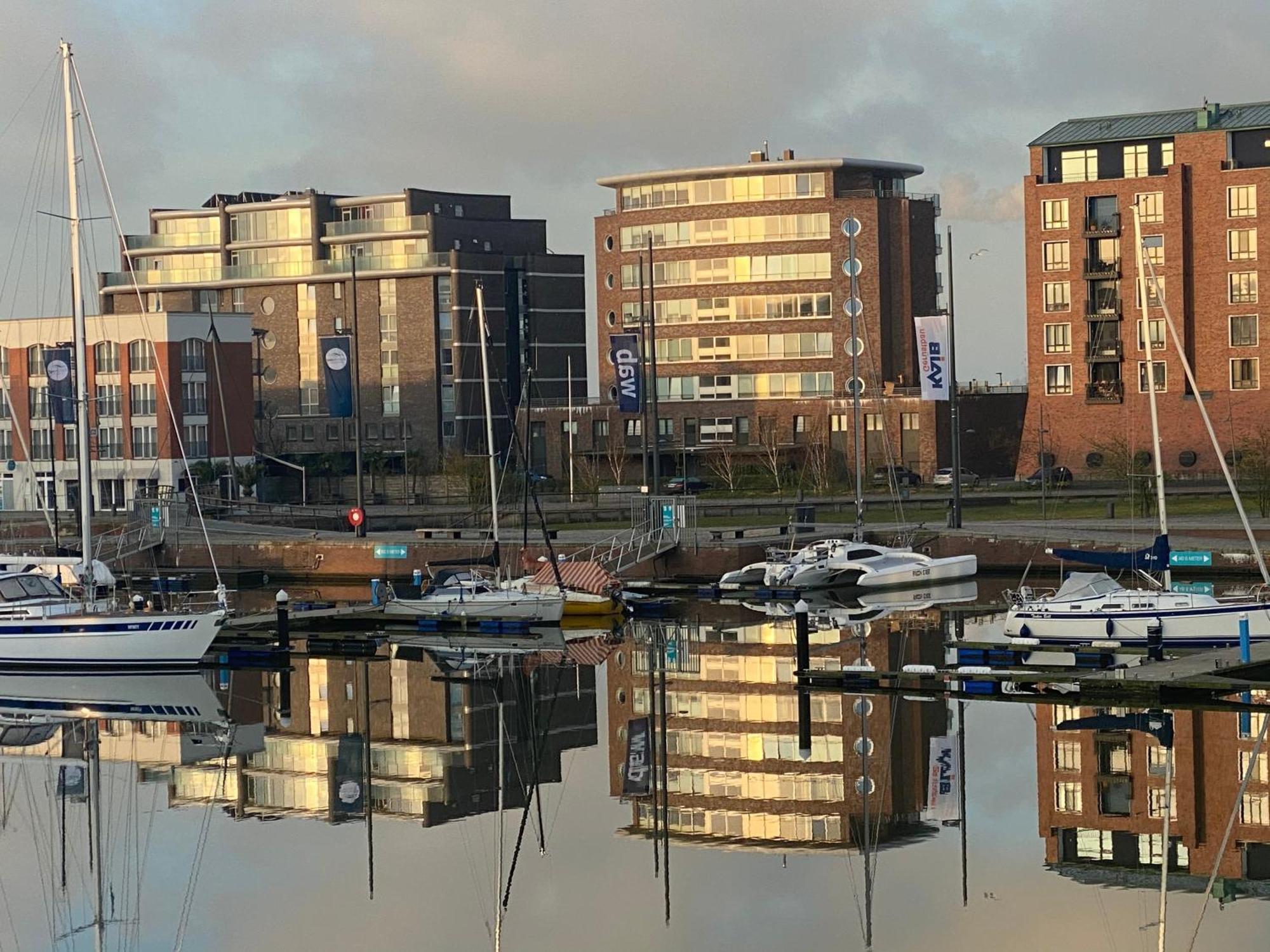 Apartamento Port Marina "Schlagseite" Bremerhaven Exterior foto